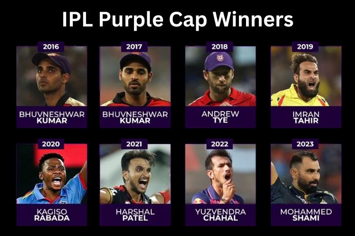 IPL Purple Cap Winners