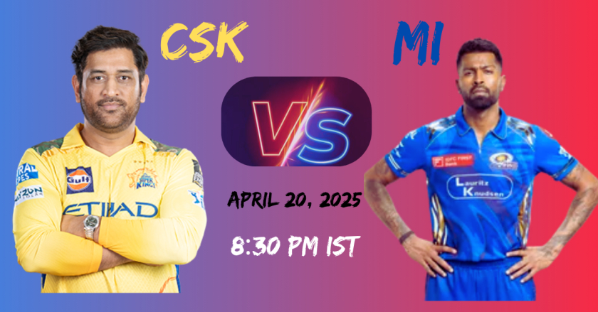 CSK vs MI 2025