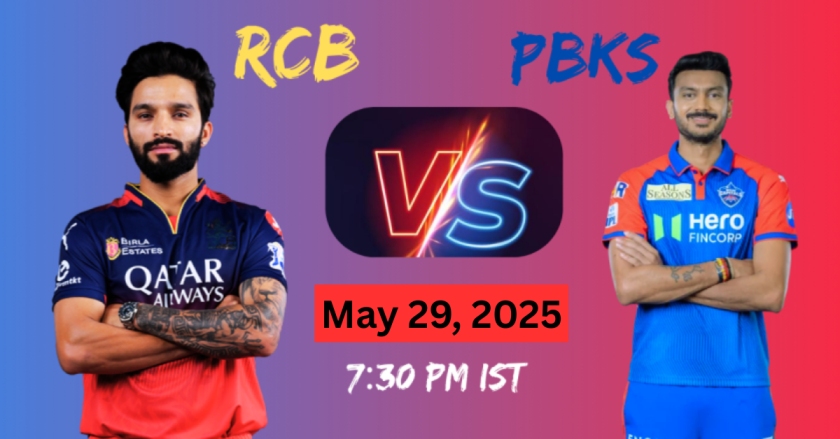 RCB vs PBKS Qualifier 1 2025