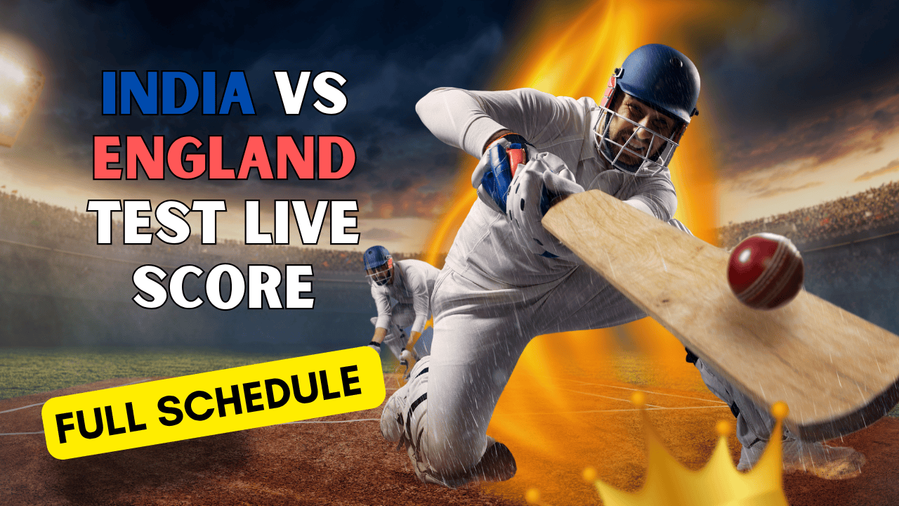 India vs England Test Series 2025
