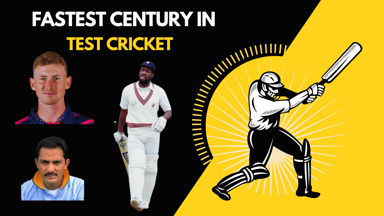 Fastest century in test cricket