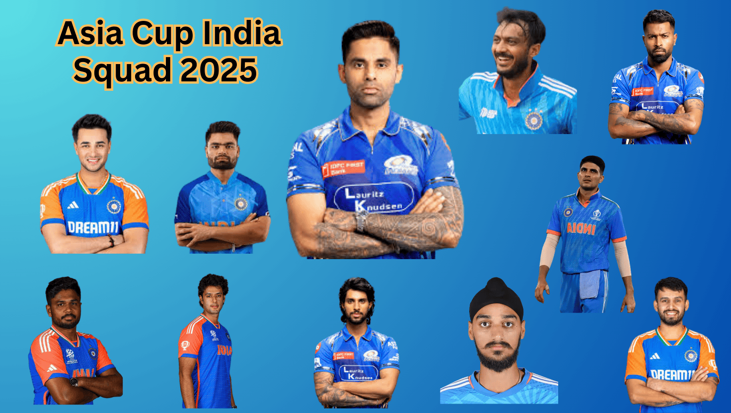 asia cup india squad 2025